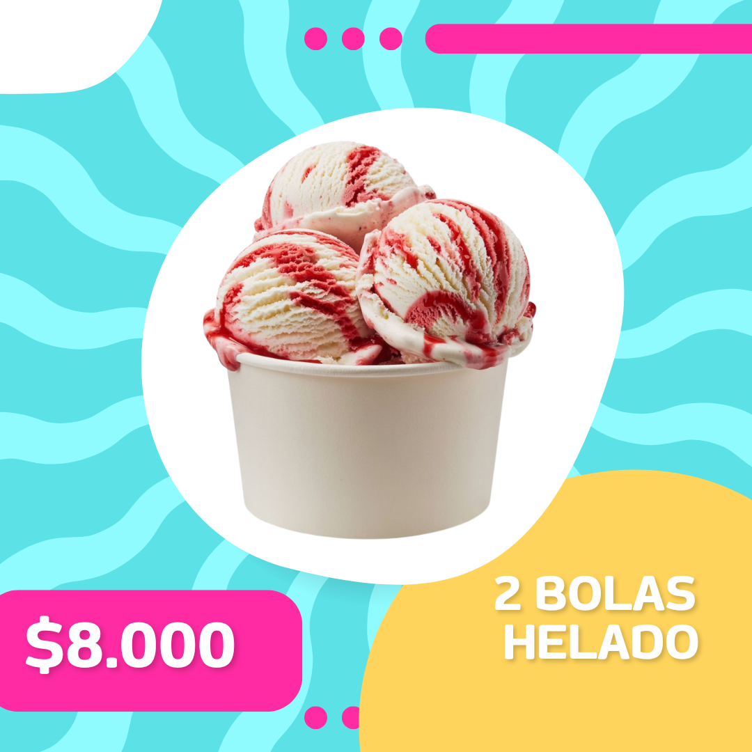 2 Bolas de Helado