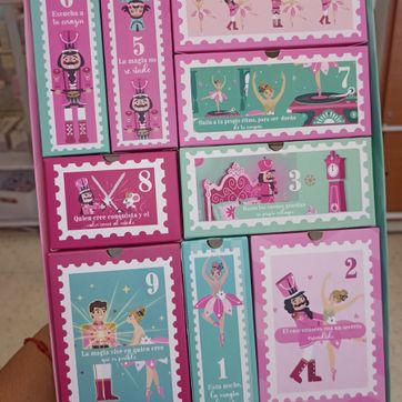 Caja VACÍA Calendario Adviento Cascanueces - imagen 1