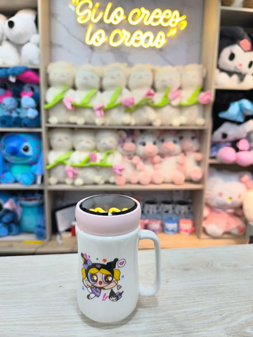 TAPA ESPEJO CHICAS Y SANRIO