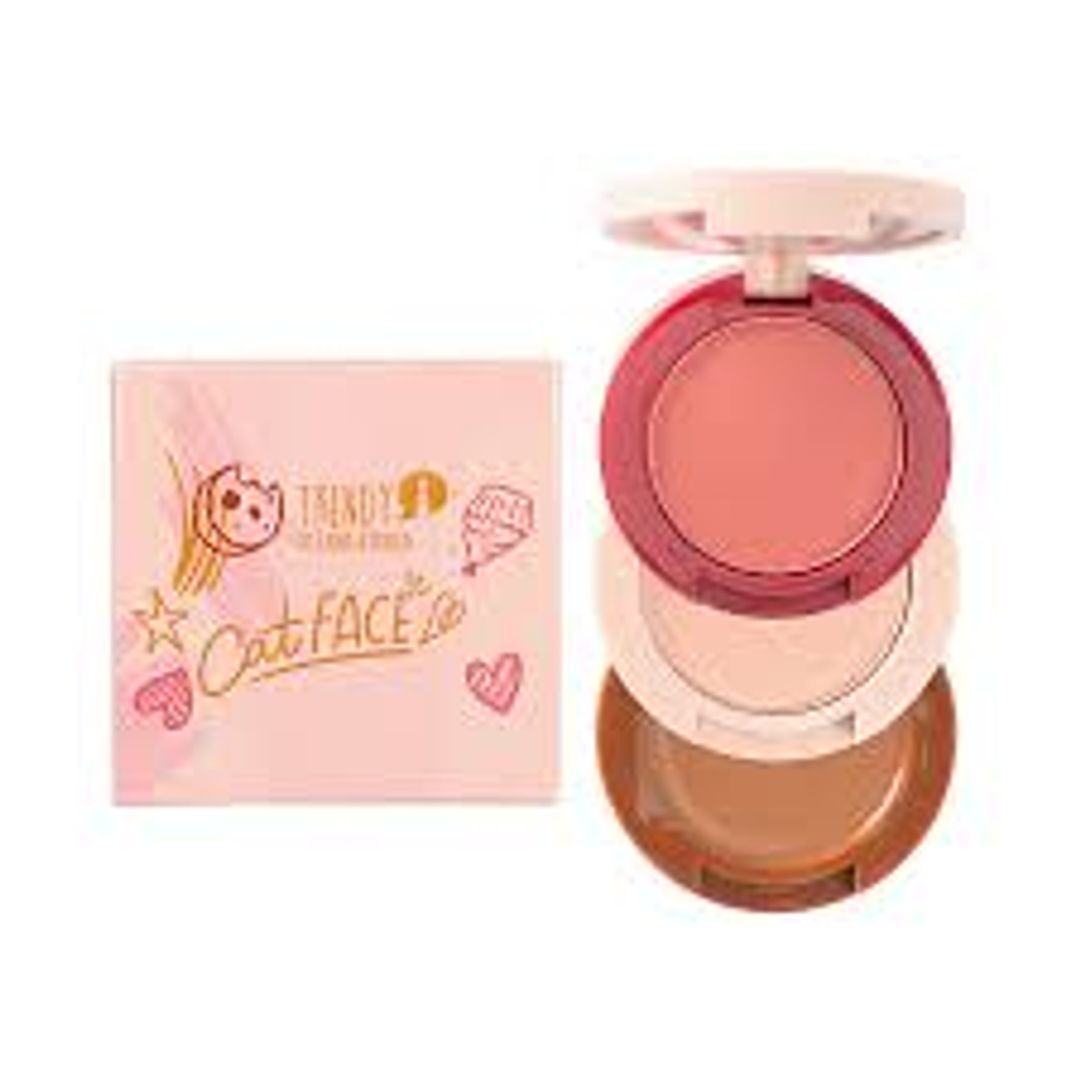 Torre Rubor, Iluminador Y Contorno Cat Face Ref KCF1673