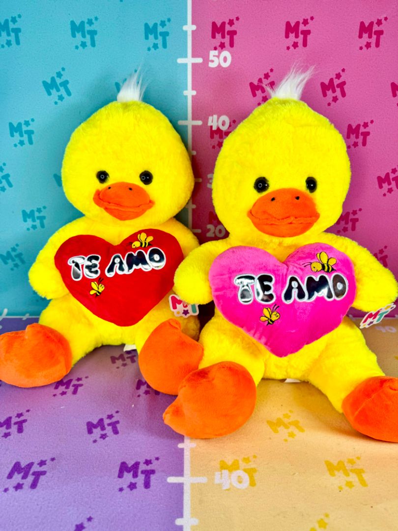 Pato corazón abeja Te amo 40cm FP