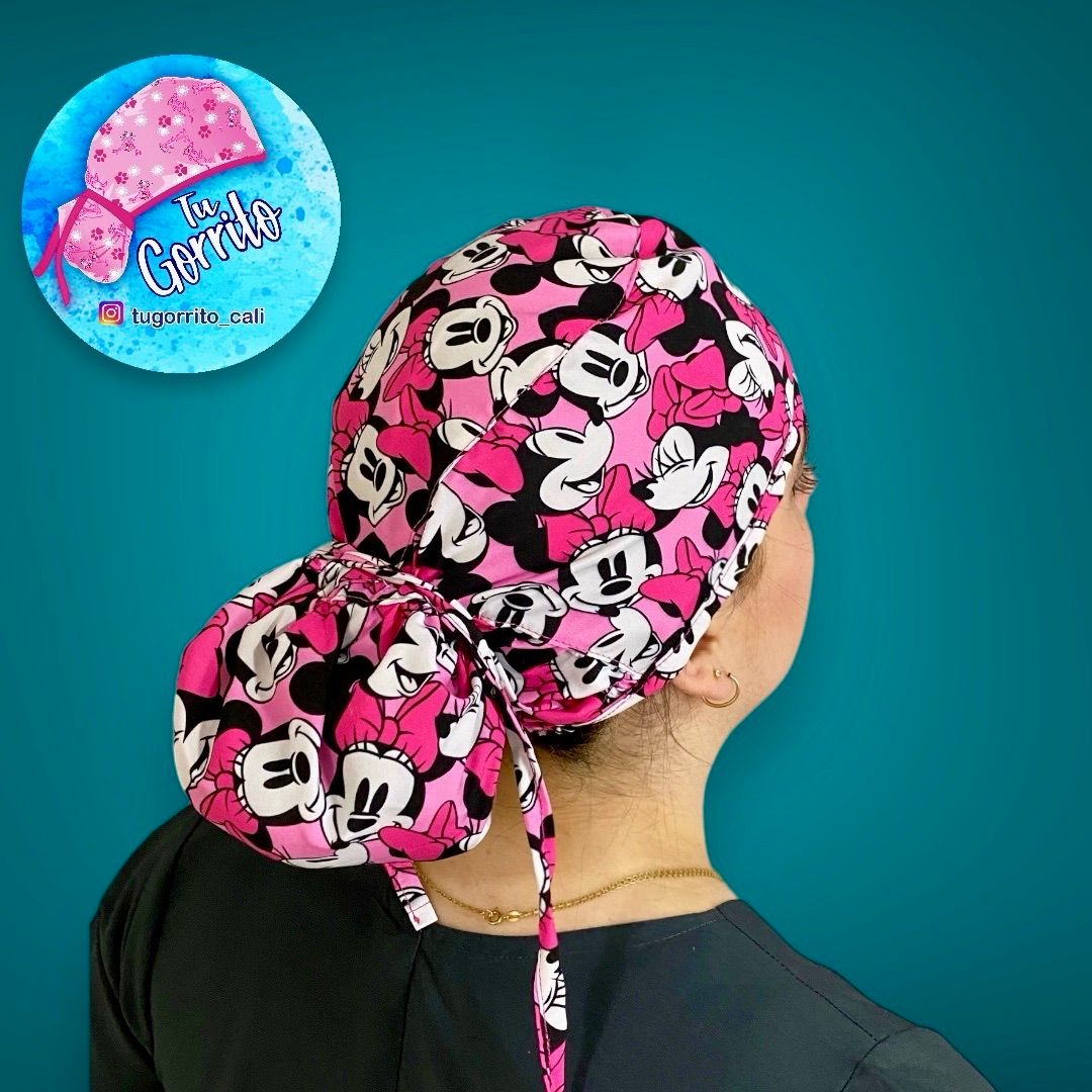Minnie fondo fucsia 