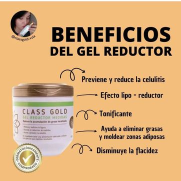 Imagen del producto Gel Reductor classgold 