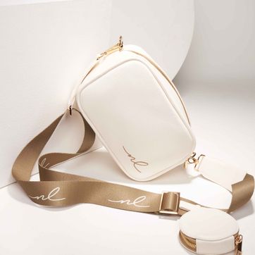 Cartera Manos Libres Charlotte Talco - imagen 1