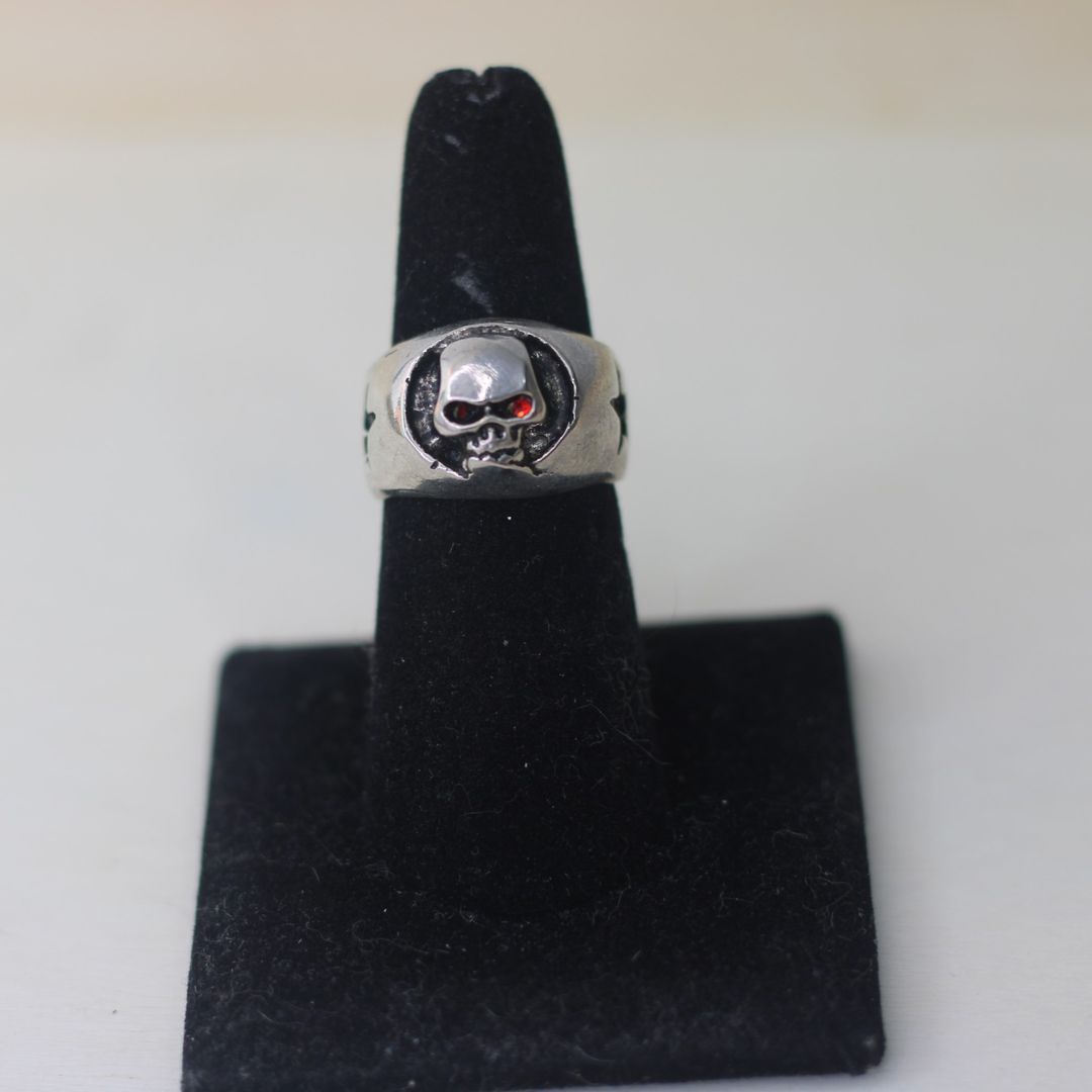ANILLO CALAVERA ESTRELLA