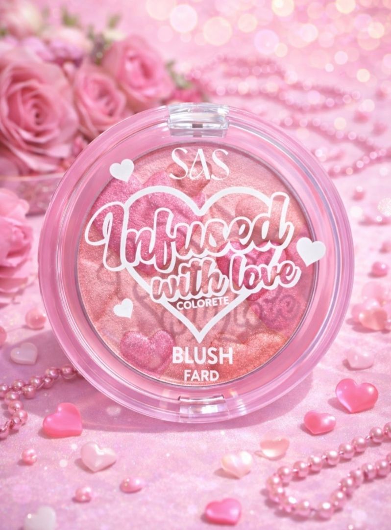 PALETA DE RUBOR INFUSED WITH LOVE– SAS	 SAF078