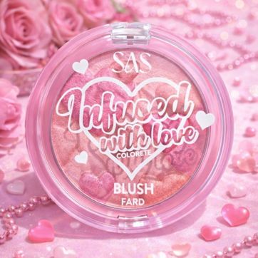 PALETA DE RUBOR INFUSED WITH LOVE– SAS	 SAF078 - imagen 1