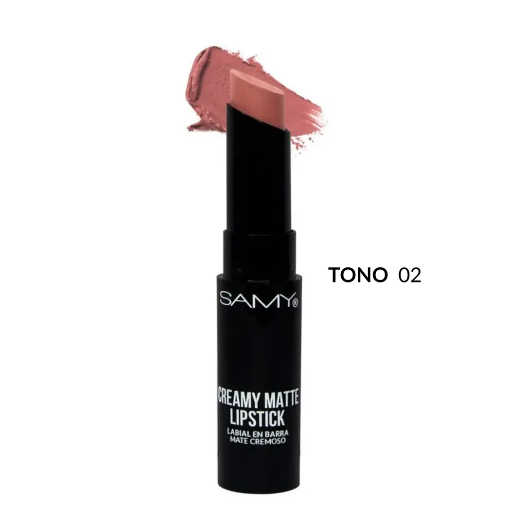 LABIAL EN BARRA MATE SAMY