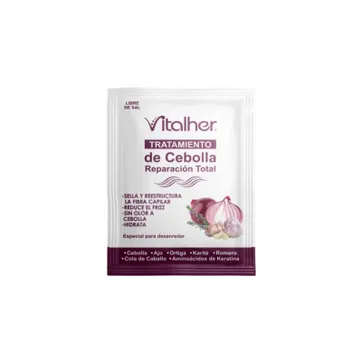 Imagen del producto VITALHER TRATAMIENTO CEBOLLA AJO Y ROMERO SACHET 30ML