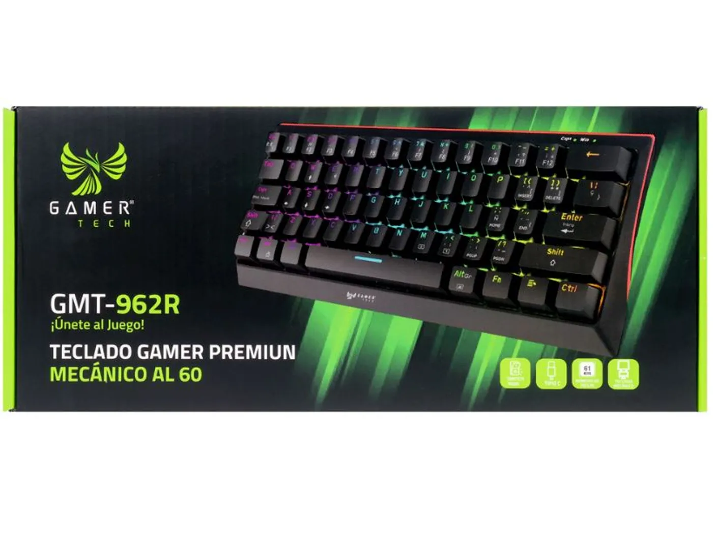Teclado Gamer Tech Premium Mecánico
