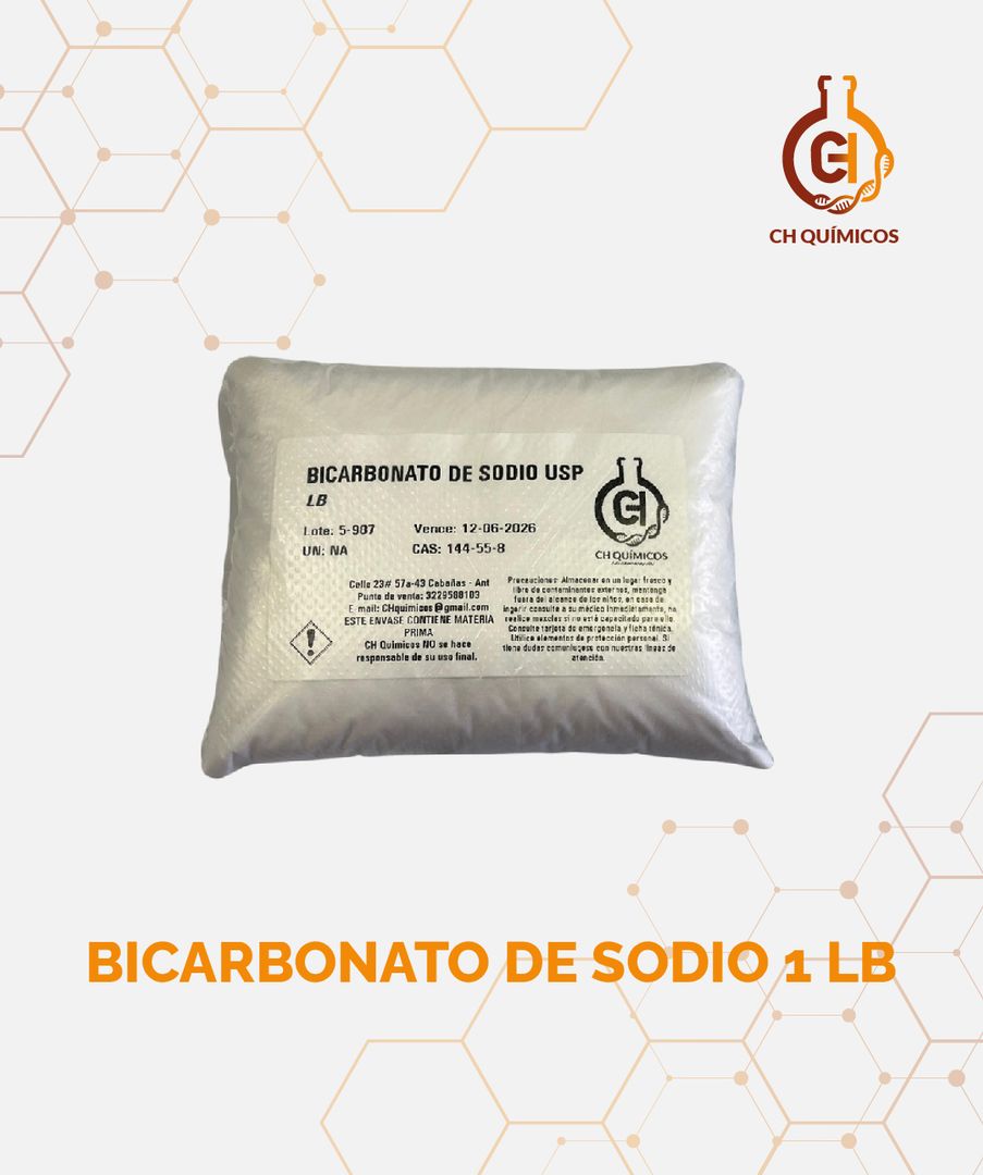 BICARBONATO DE SODIO 1 LB
