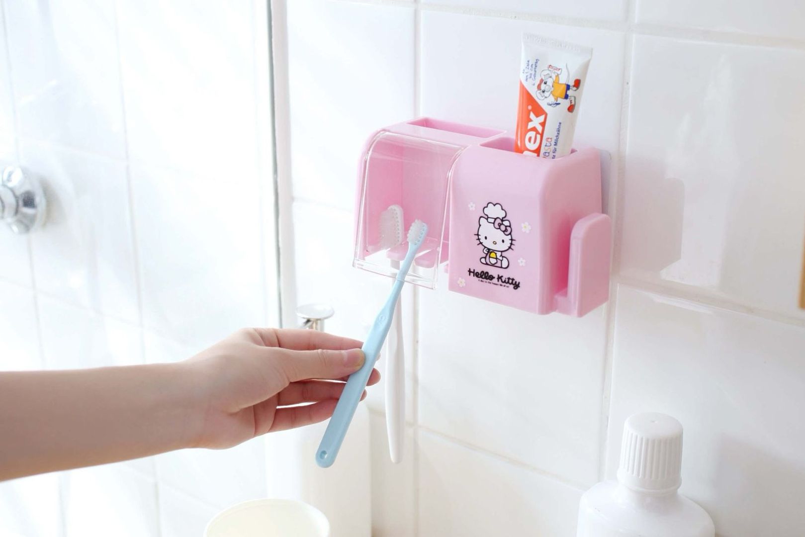 PORTA CEPILLO HELLO KITTY