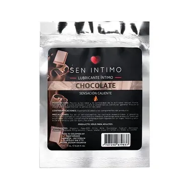 Imagen del producto Lubricante caliente en sachet de Chocolate.