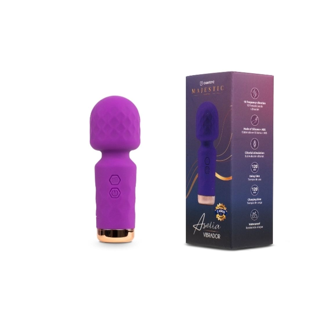 Vibrador Aselia Majestic Morado