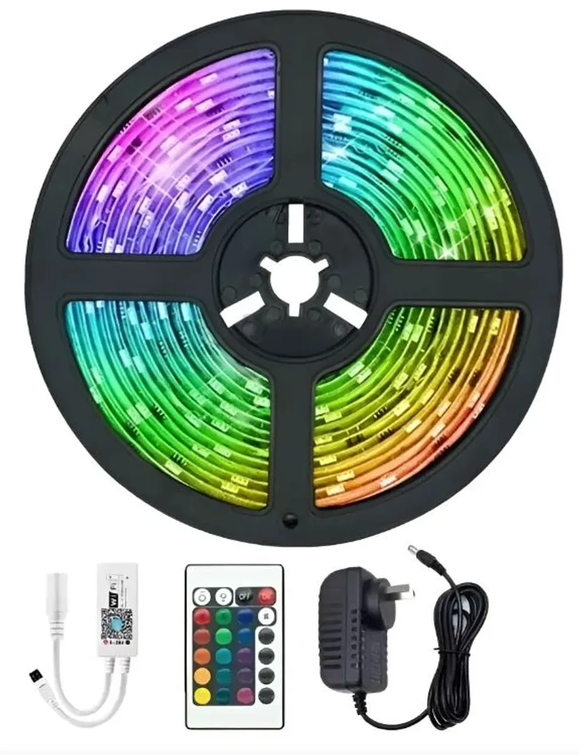 Cinta Luz LED RGB 5mts.