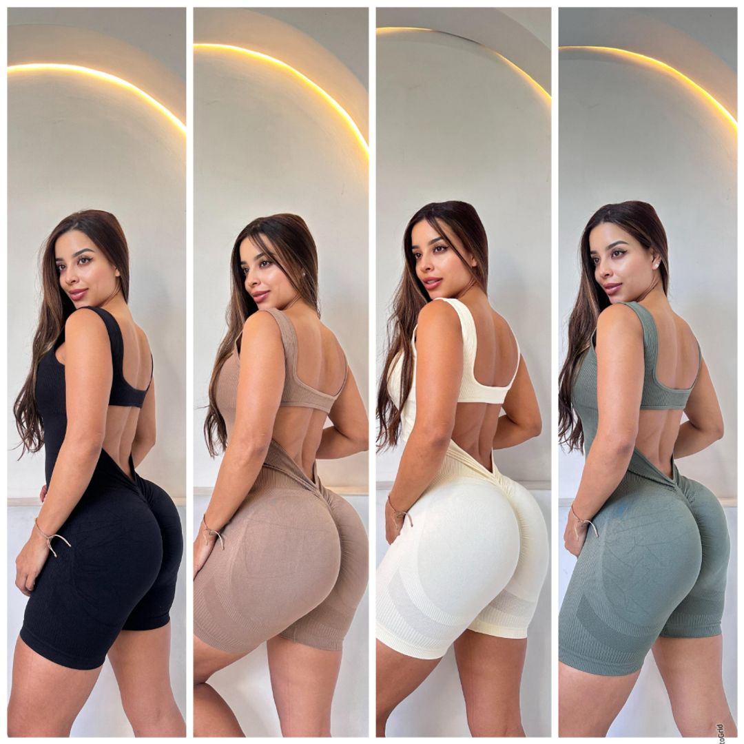 ENTERIZO CORTO CRUZADO