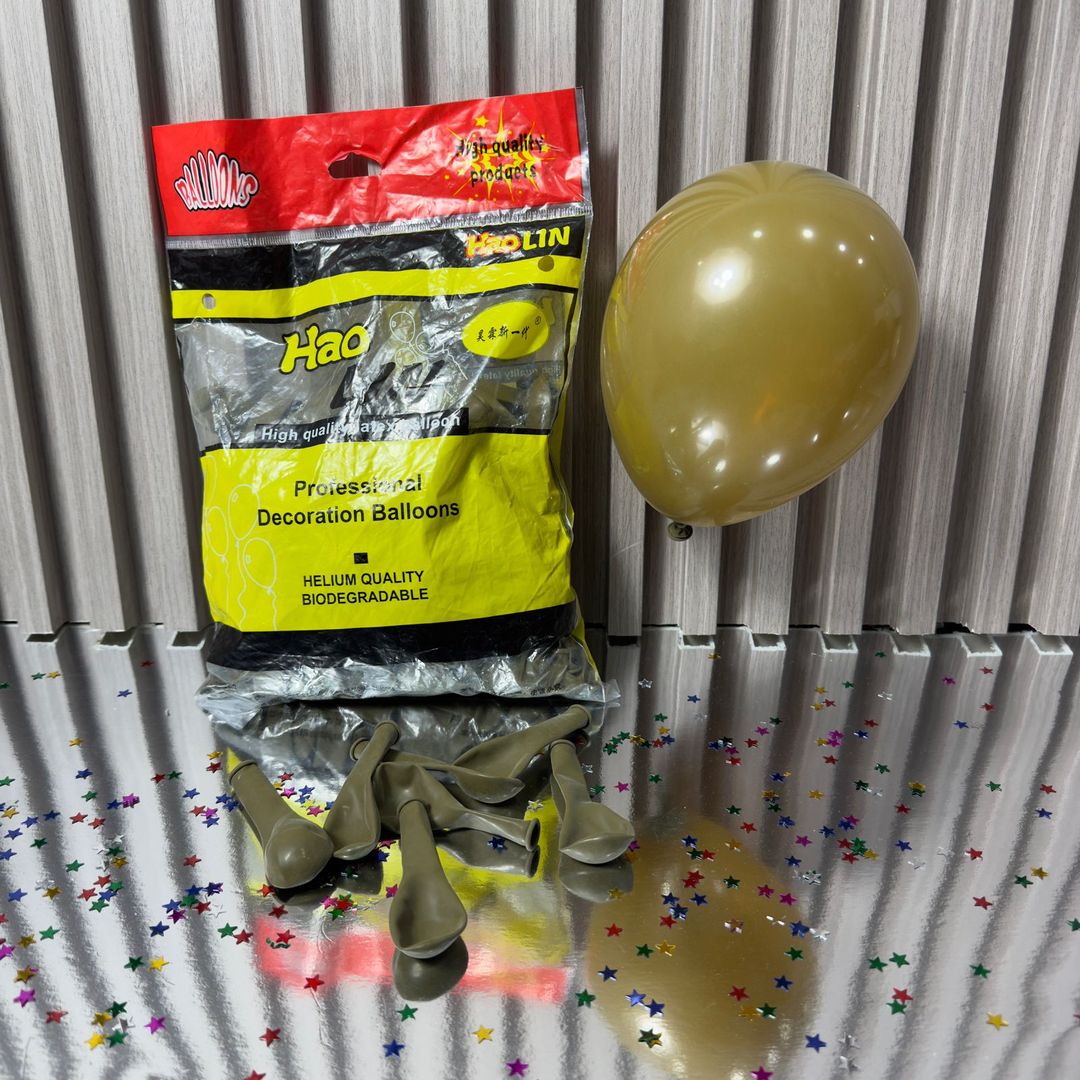 GLOBO x100 UNIDADES R6 LATEX FASHION CAFE