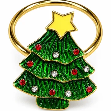Imagen del producto ANILLO SERVILLETERO ARBOLITO DE NAVIDAD