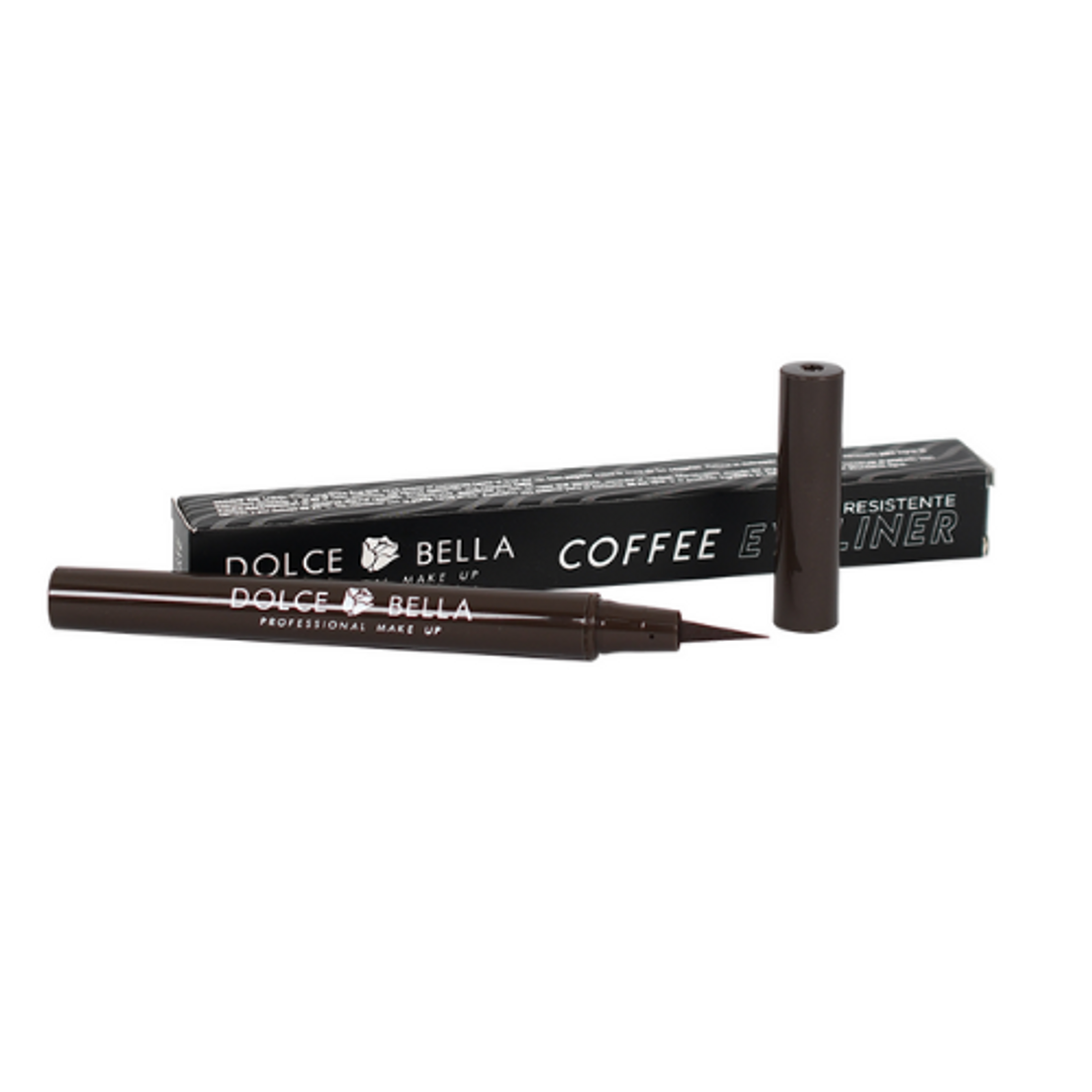 Delineador tipo plumón Dolce Bella caffe  