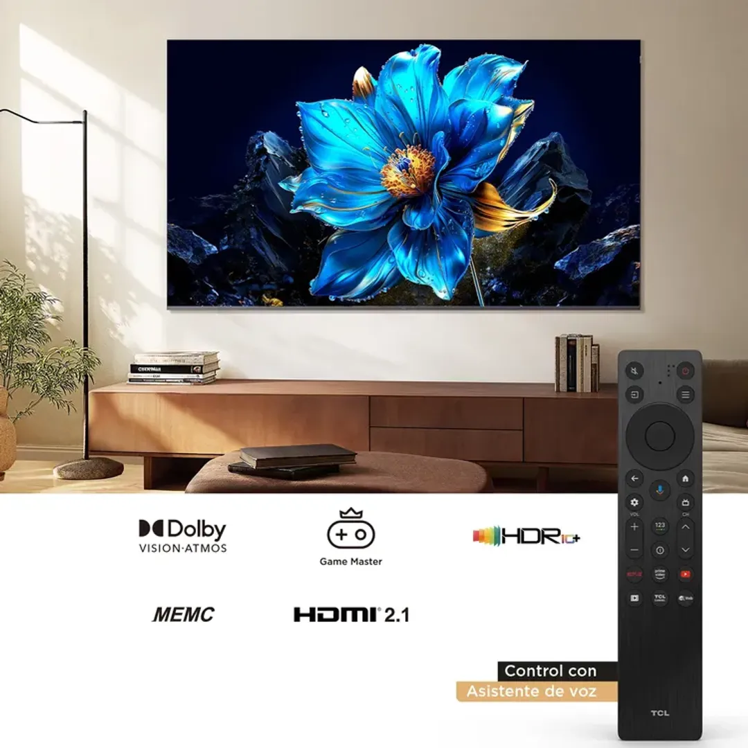 TV TCL 50" 4K-UHD LED QLED SMART TV GOOGLE