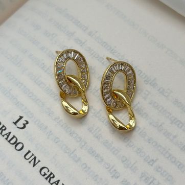 Imagen del producto Arete doble circones 