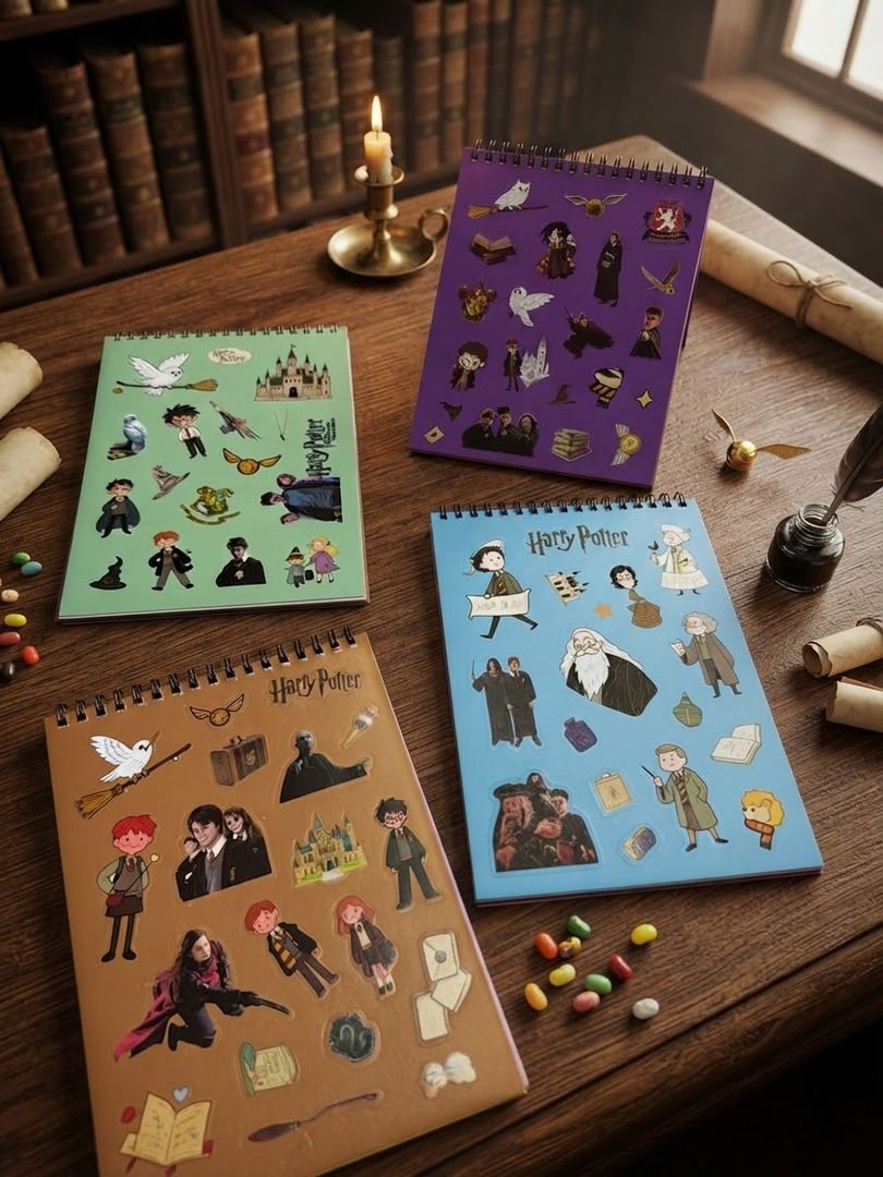 Cartilla sticker Harry Potter 