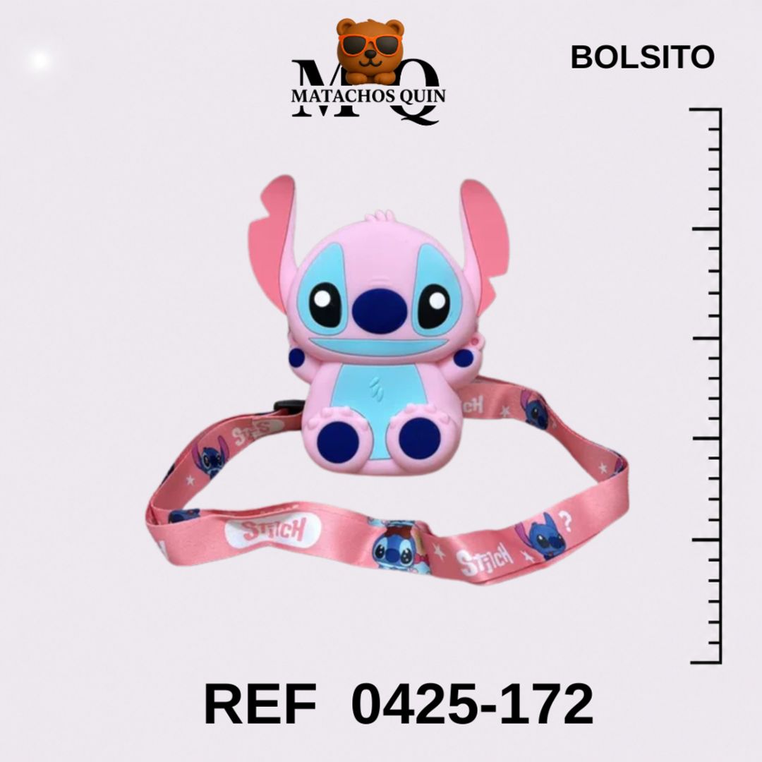 BOLSITO DE SILICONA DE STITCH & ANGELA