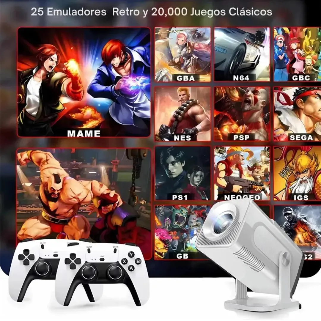 PROYECTOR DE VIDEOJUEGOS SMART GAMER FULL HD