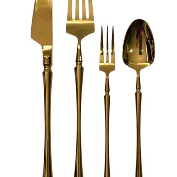 Imagen del producto CUBIERTOS DORADOS  