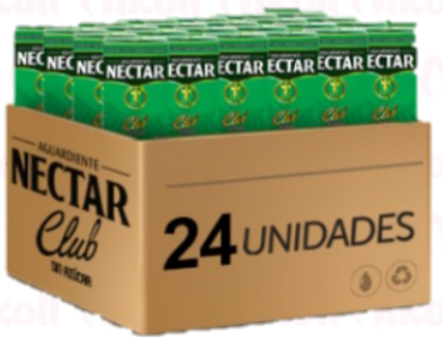 .CAJA AGUARDIENTE NECTAR*250ML*24