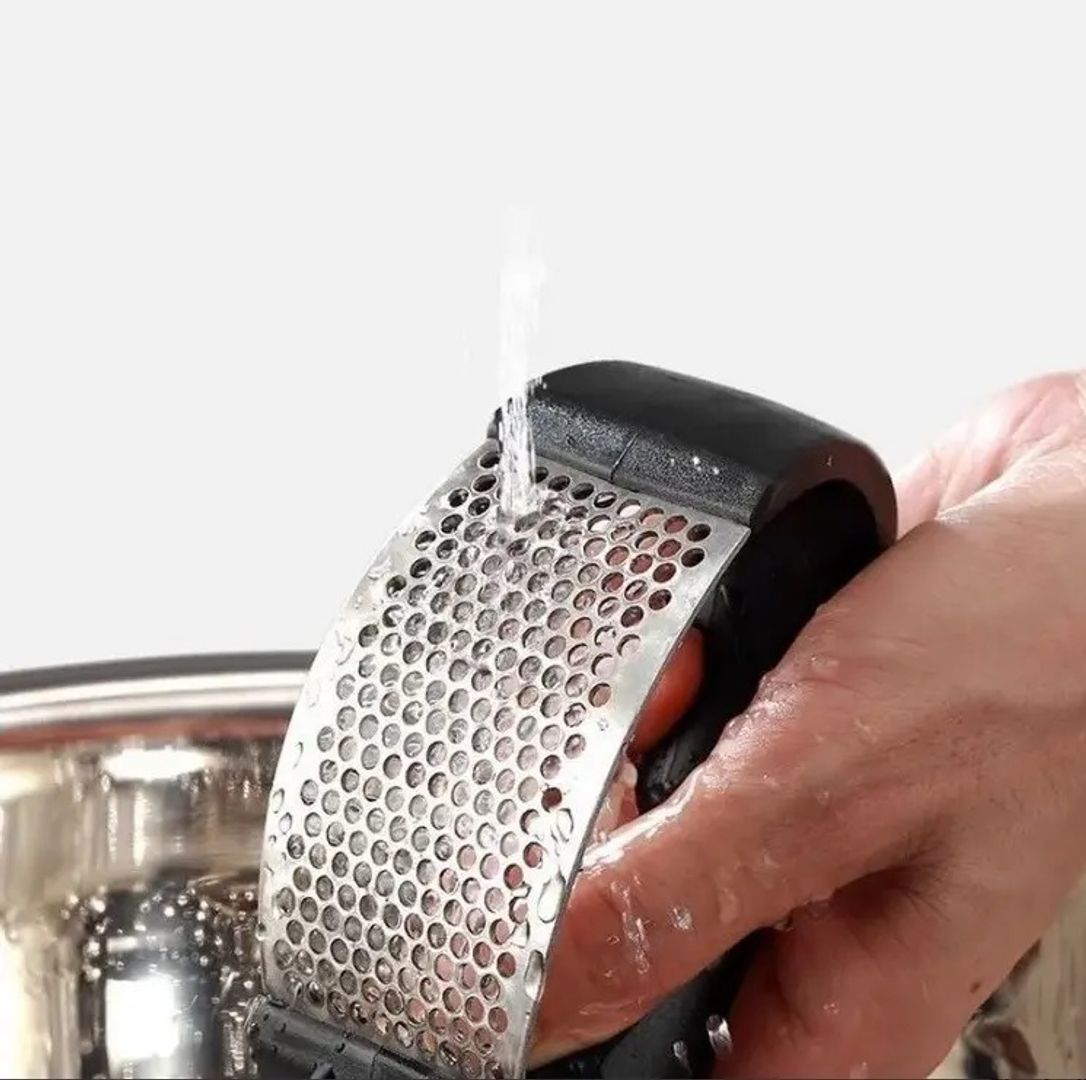  MACHACADOR DE AJO GARLIC PRESS ACERO INOXIDABLE