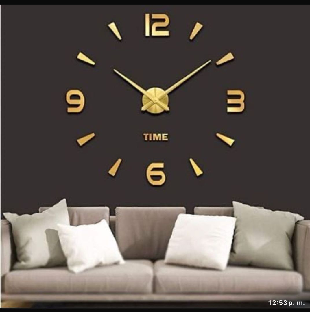 Reloj pared 3D