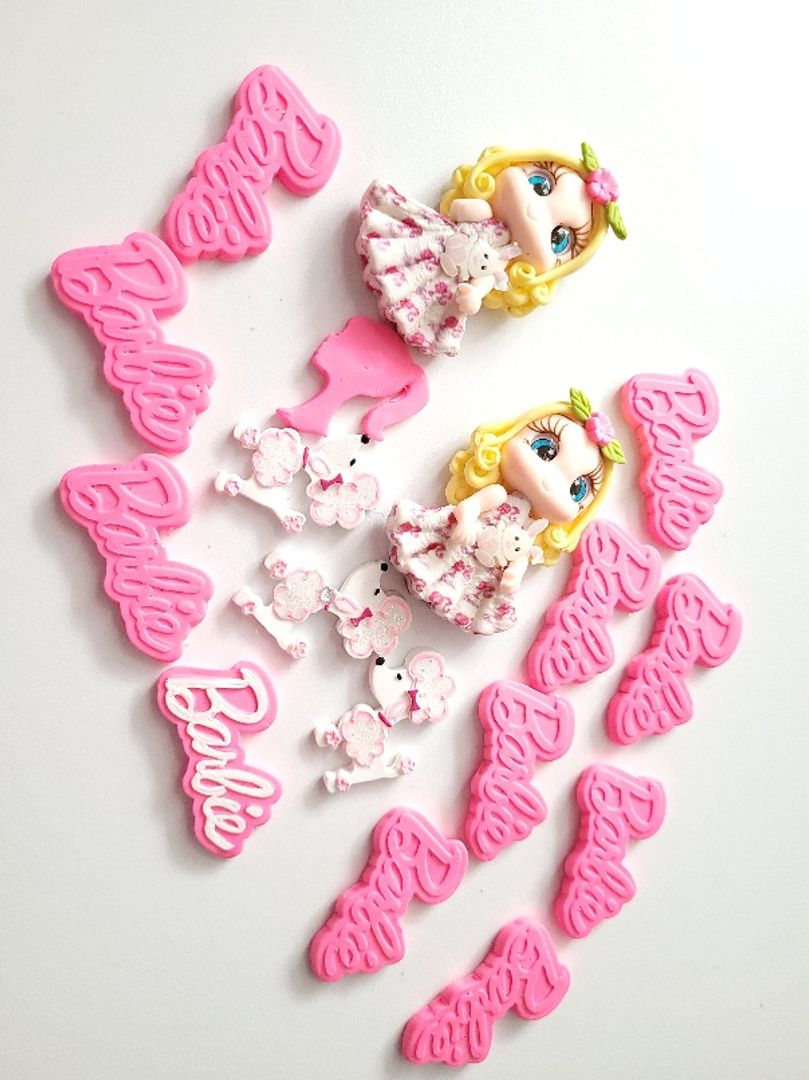 Kit Apliques Barbie Único 