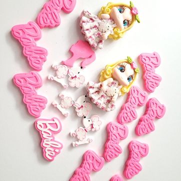 Imagen del producto Kit Apliques Barbie Único 