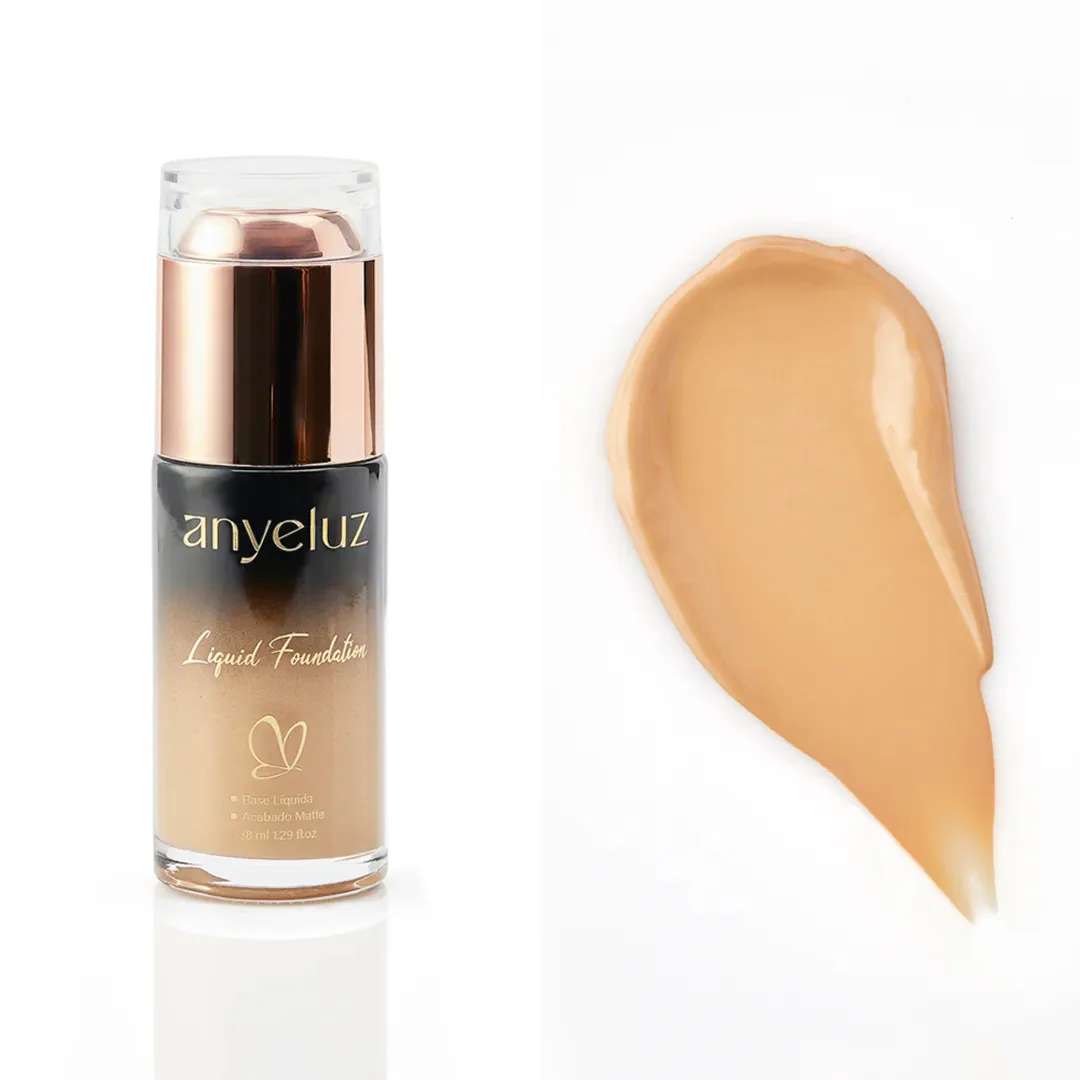 BASE LIQUID FOUNDATION ACABADO MATTE-ANYELUZ