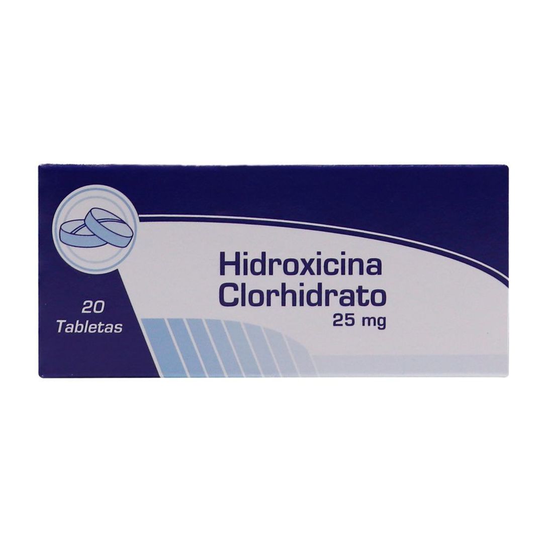 HIDROXICINA 25MG COASPHARMA DIS X 20 TAB