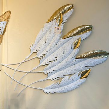 Imagen del producto APLIQUE METALICO DE PLUMAS