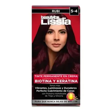 Imagen del producto TINTE LISSIA 5-4 RUBI