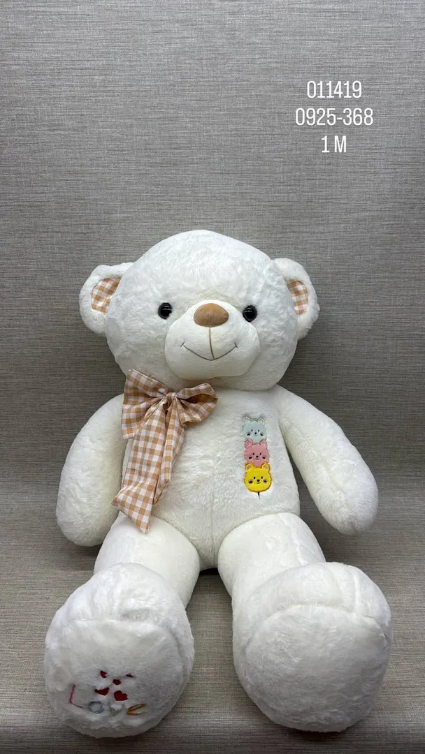 OSO CON MOÑO "LOVE" 1 M