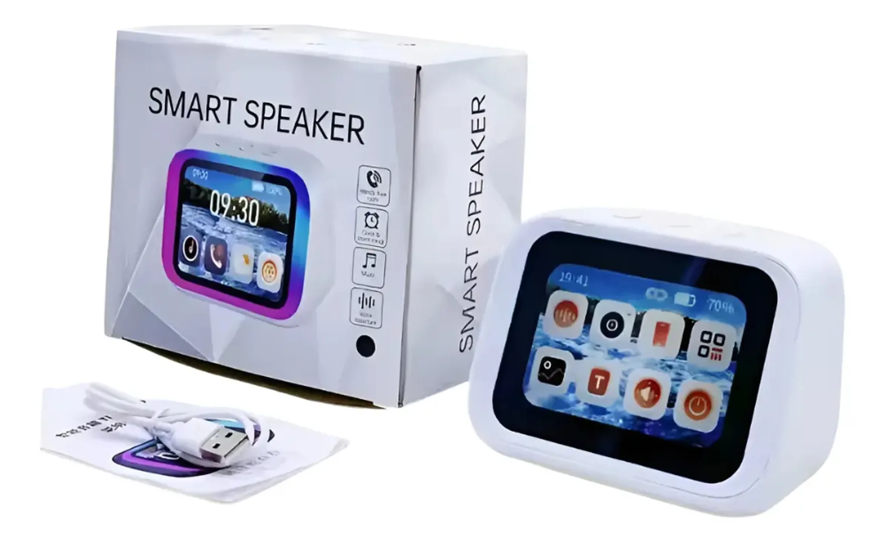 PARLANTE SMART CON PANTALLA TACTIL BLUETHOOT