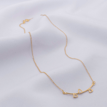 Imagen del producto COLLAR TEJIDO ARGOLLA 1MM. BAMBOO CARAZONES 1MM. 40CM 718039