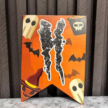 LETRERO HAPPY HALLOWEEN  - imagen 1