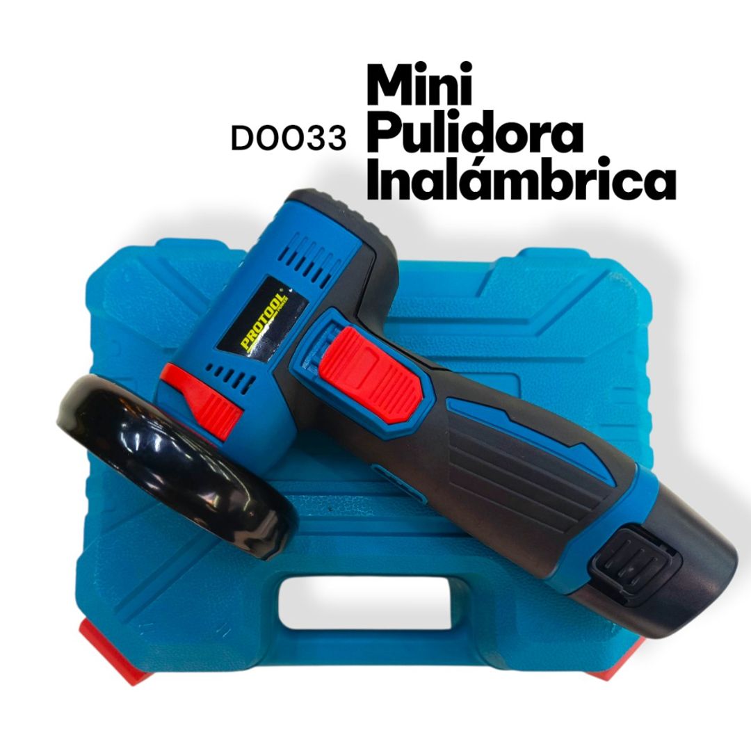 MINI PULIDORA INALÁMBRICA 12V