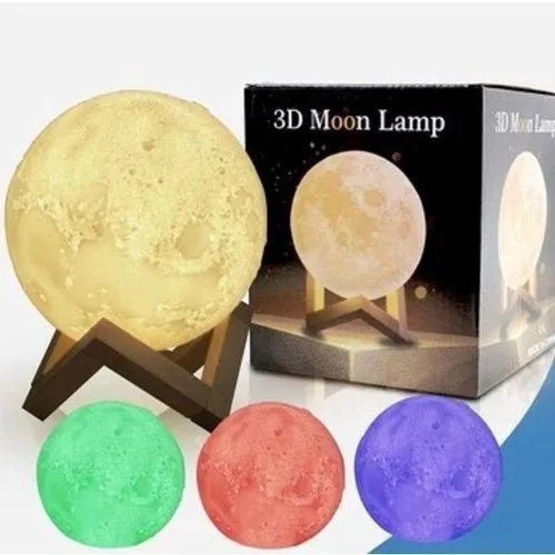 Lámpara luna 