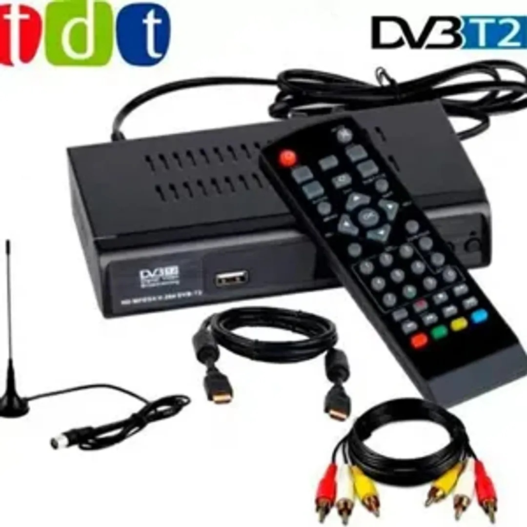 DECODIFICADOR TDT Sintonizador De Televisión Digital HD DVB2