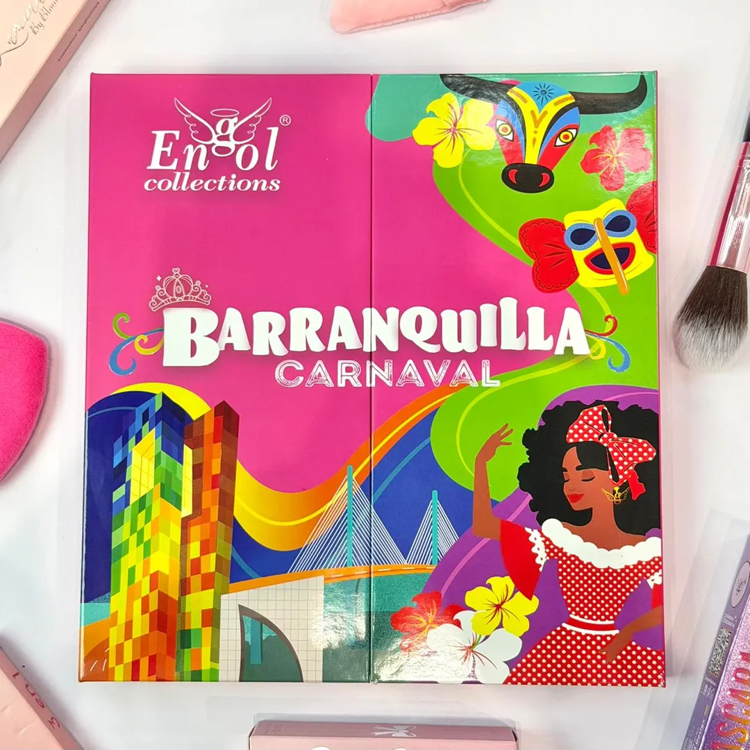 Paleta De Sombras Carnaval De Barranquilla 