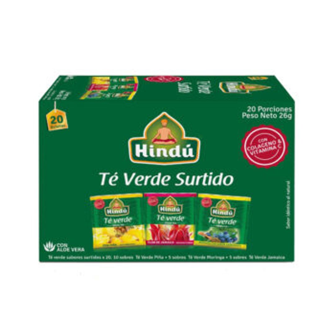 TE VERDE SURTIDO HINDU*20