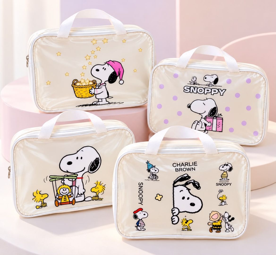 Neceser Snoopy Blanco