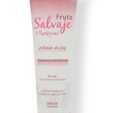 Imagen del producto Fruto Salvaje Petunia De paz Champú Cabello Seco 300 ml 