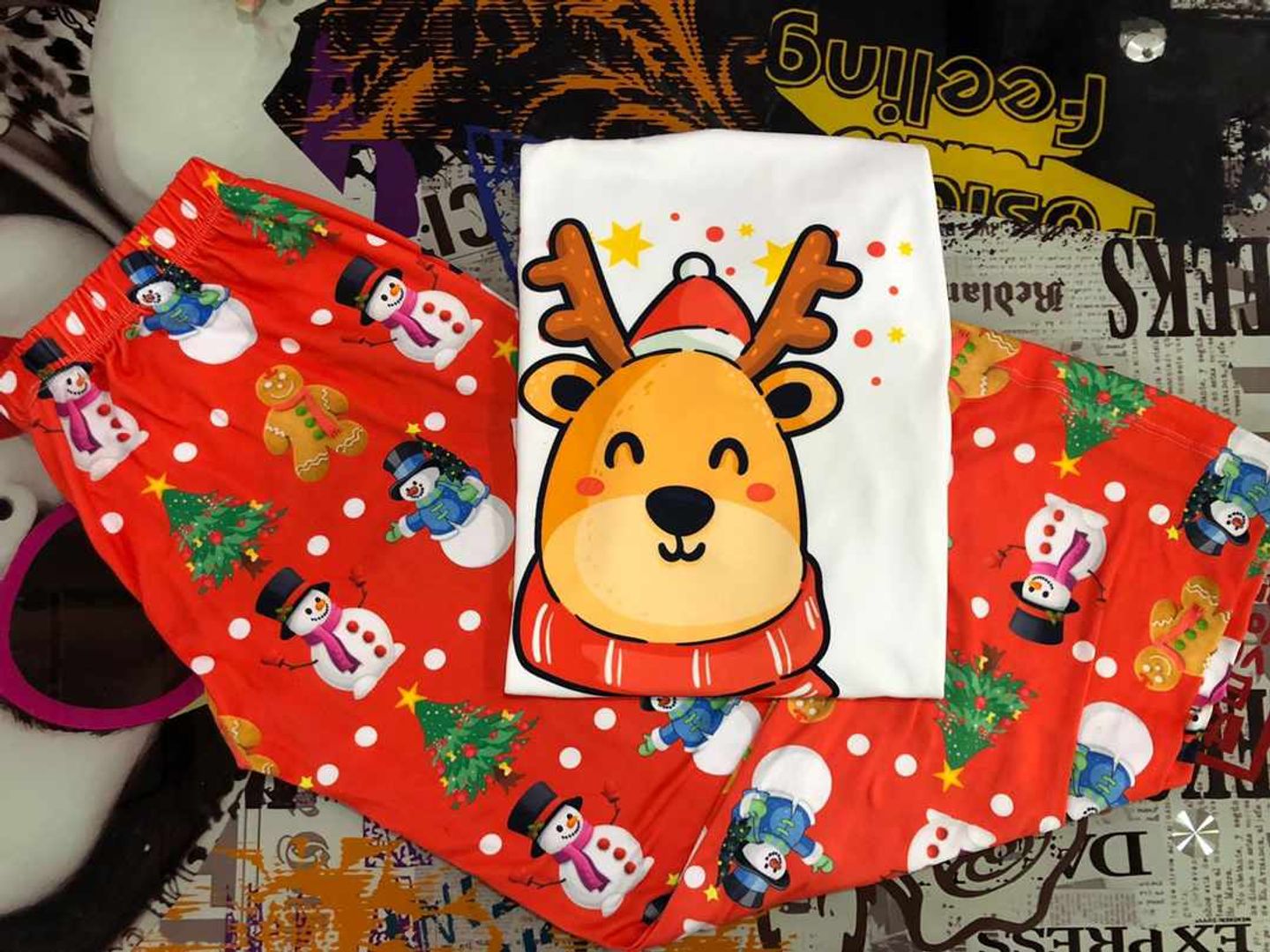 PIJAMA NAVIDEÑA FAMILIA  - PIJM04